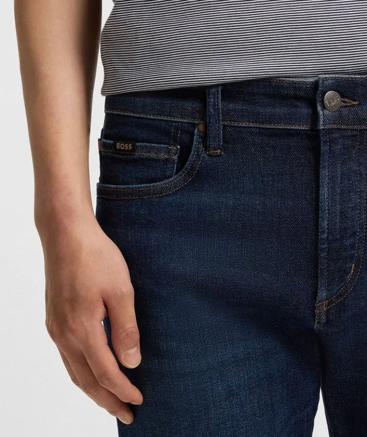 Performance-Stretch Slim-Fit Jeans