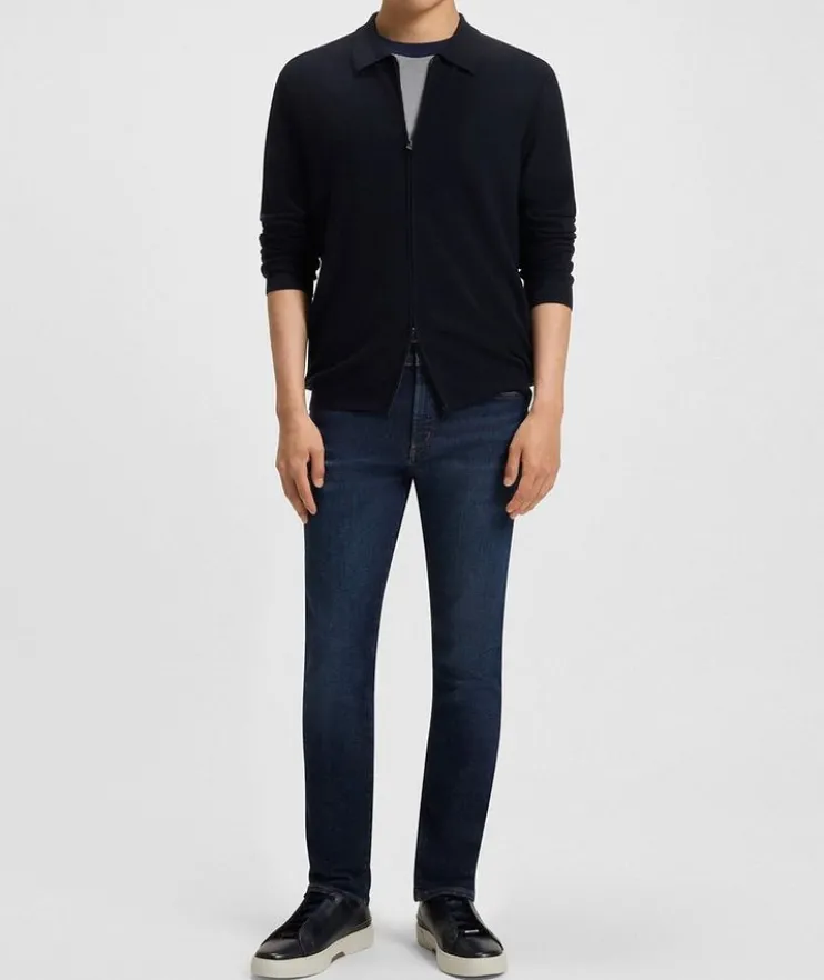 Performance-Stretch Slim-Fit Jeans