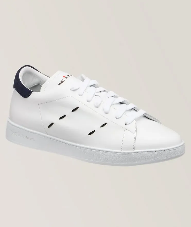 Pick Stitch Calfskin Sneakers