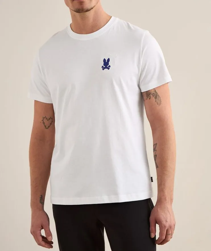 Pierce Embroidered Logo Cotton T-Shirt