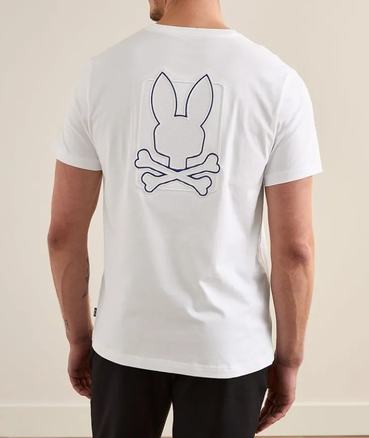 Pierce Embroidered Logo Cotton T-Shirt