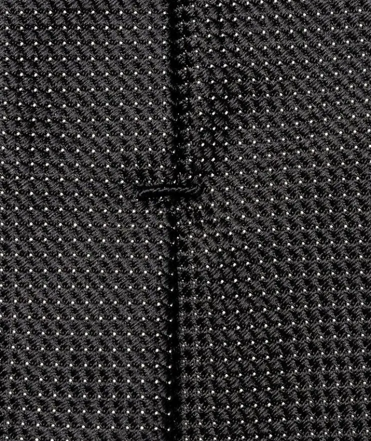 Pin-Dot Silk Tie