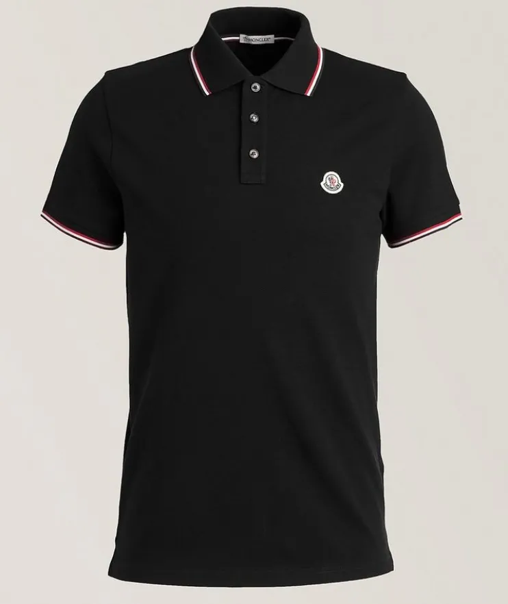 Piqué Cotton Knit Polo