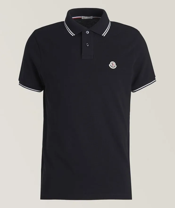 Piqué Cotton Knit Polo