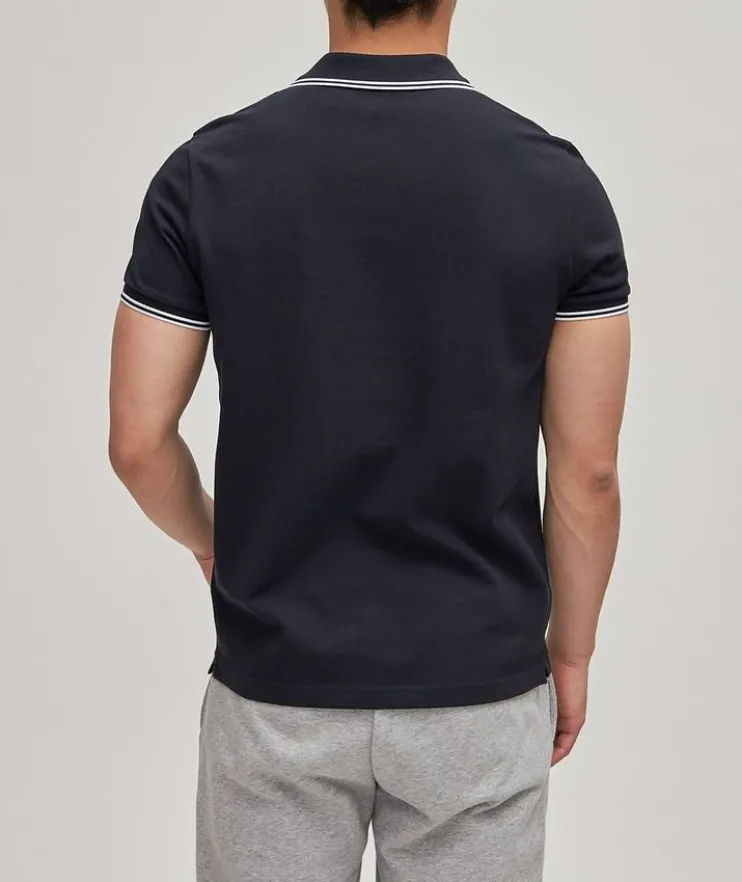 Piqué Cotton Knit Polo