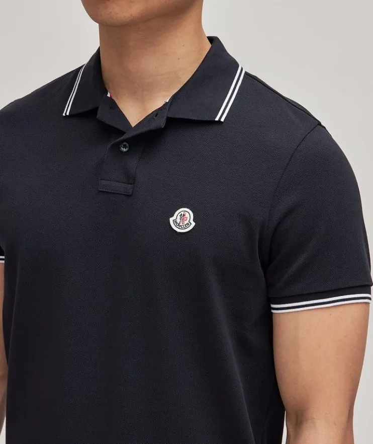 Piqué Cotton Knit Polo