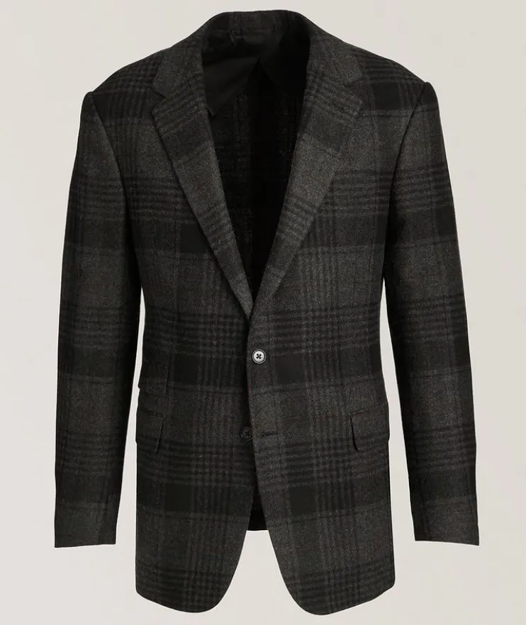 Plaid Cashmere Suit