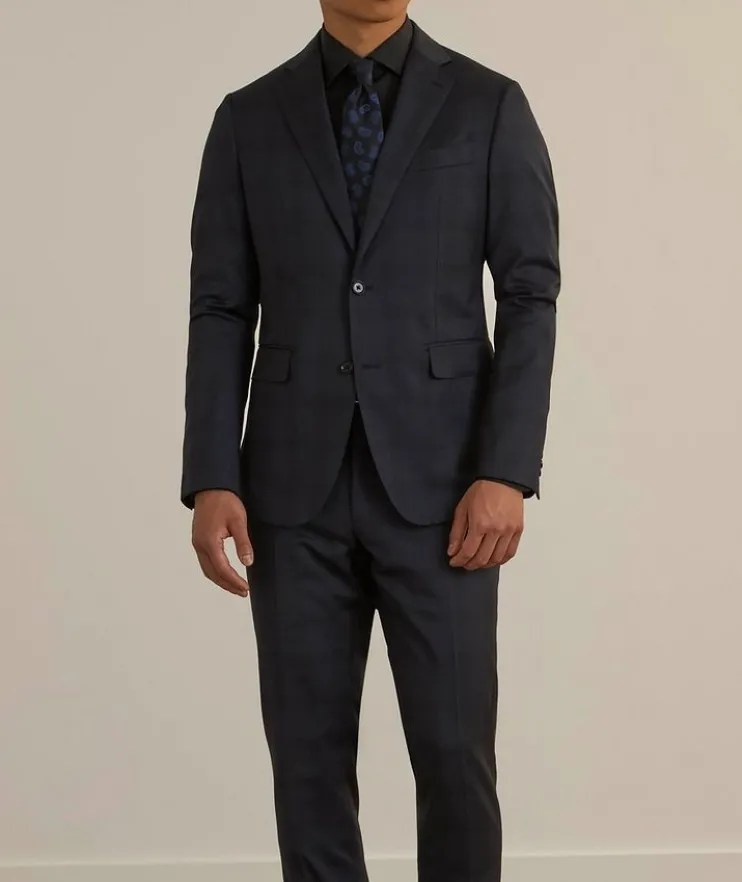 Plaid Virgin Wool Suit