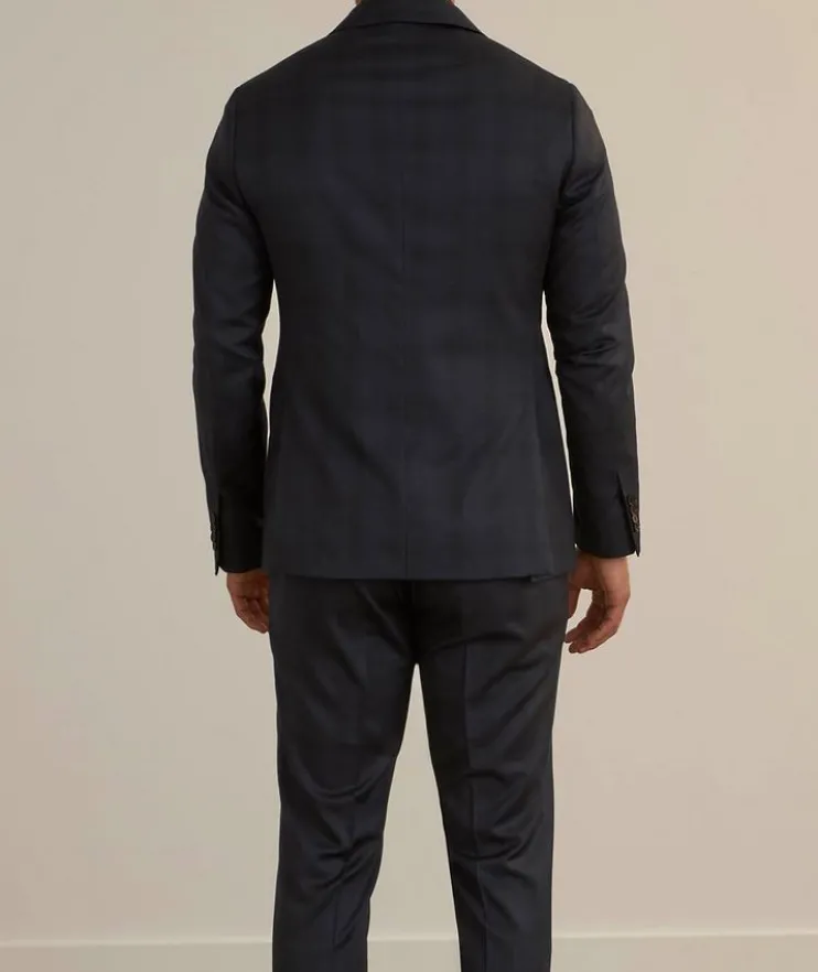 Plaid Virgin Wool Suit