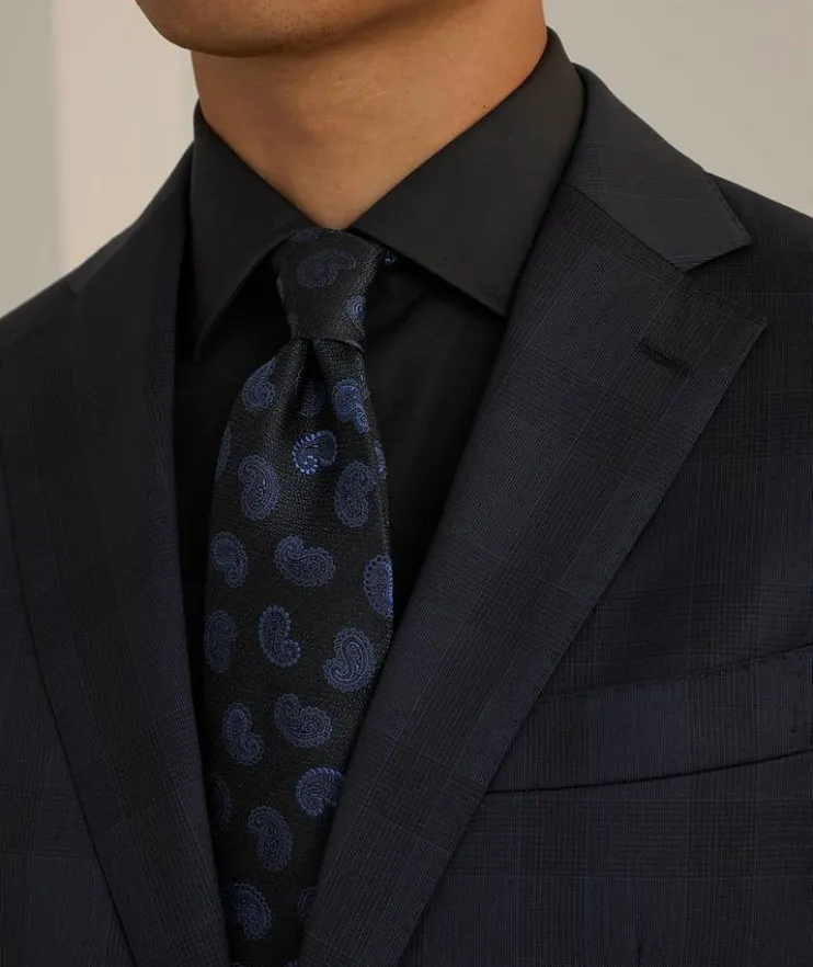 Plaid Virgin Wool Suit