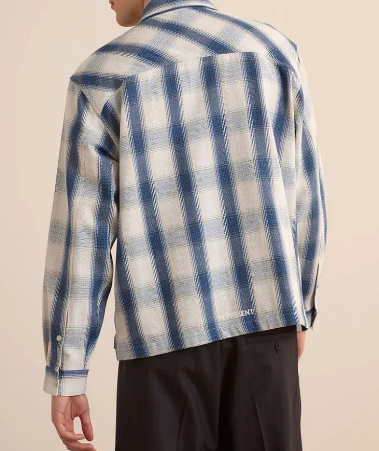 Plaid Waffle Flannel Shirt