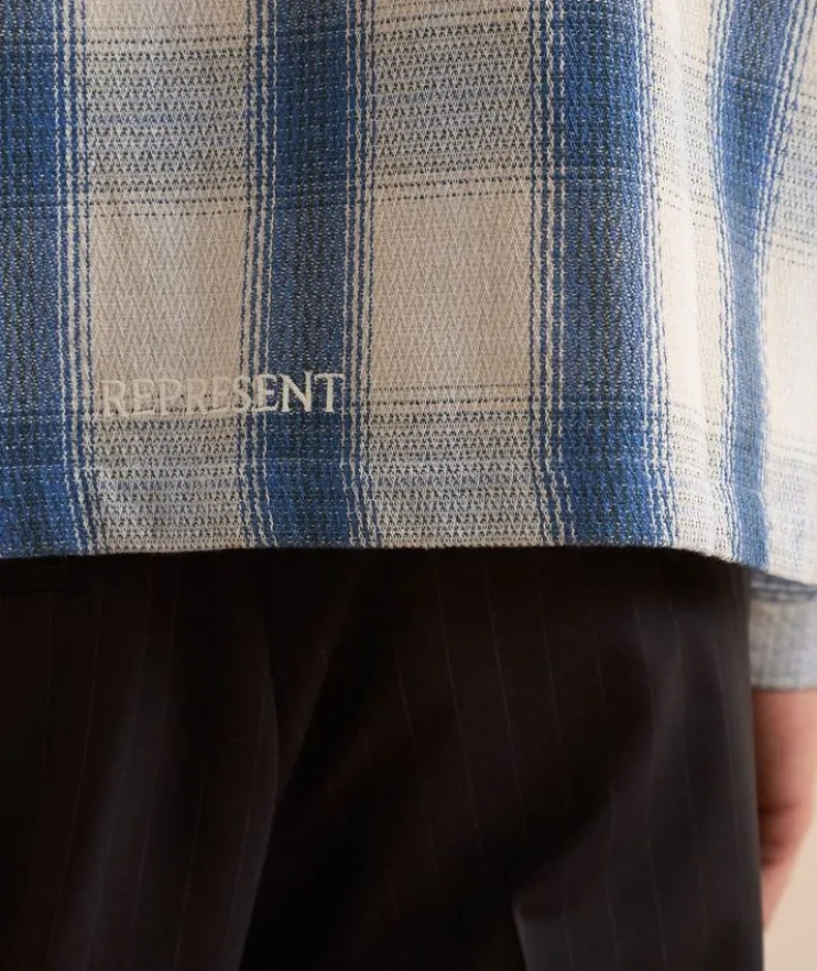 Plaid Waffle Flannel Shirt