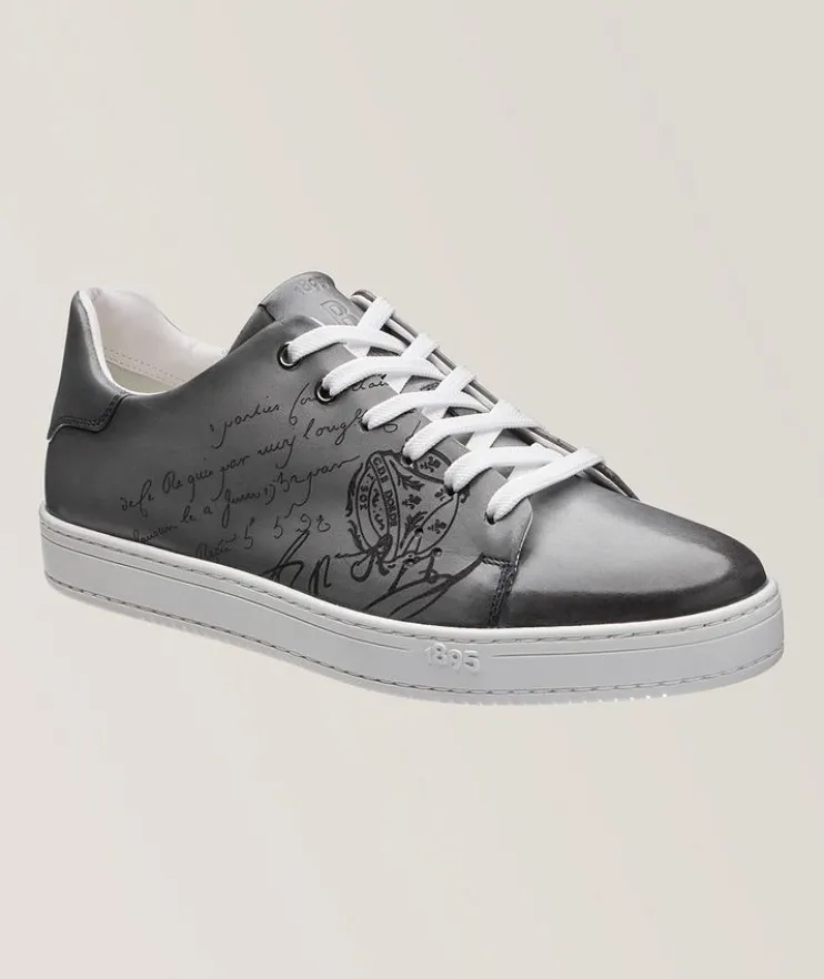 Playtime Scritto Leather Sneakers