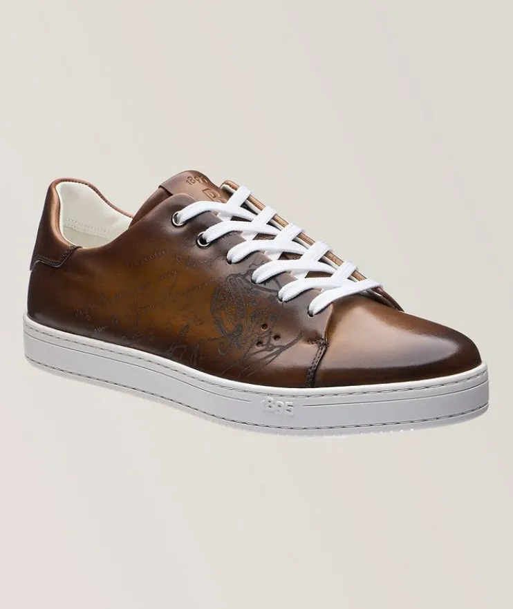 Playtime Scritto Venezia Leather Sneakers