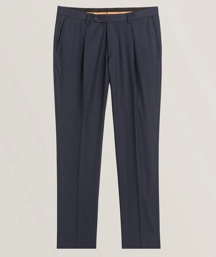 Pleated Wool Pants