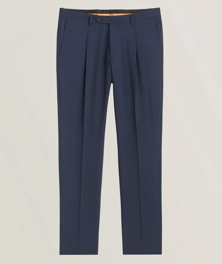 Pleated Wool Pants