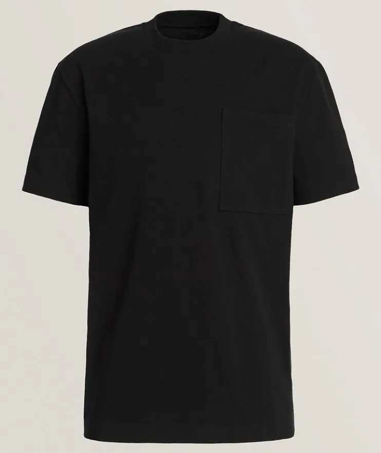 Pocket Cotton Crewneck T-Shirt