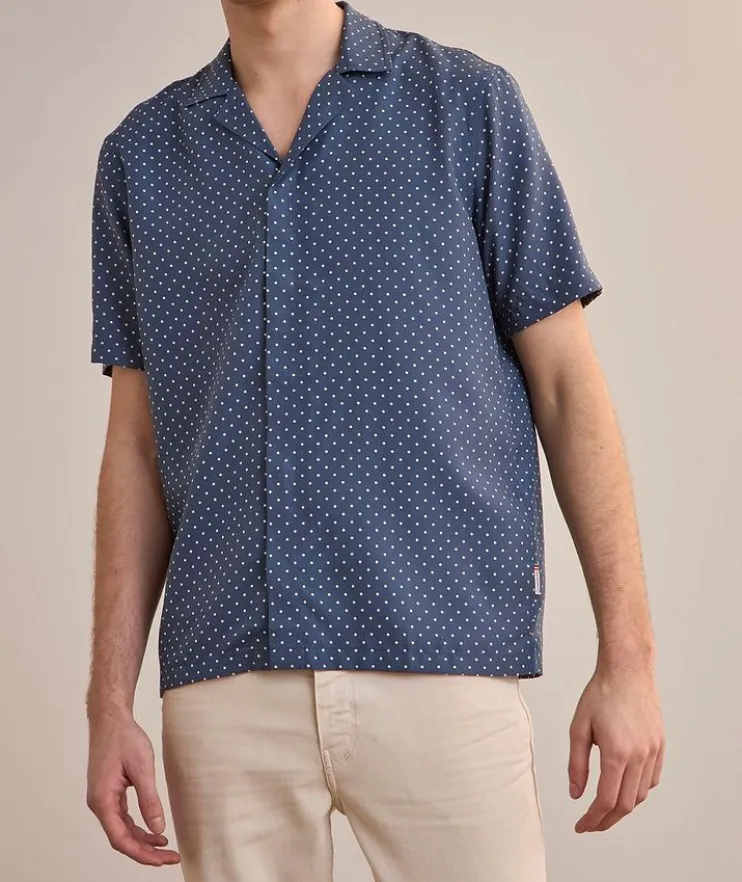 Polka Dot Lyocell Shirt