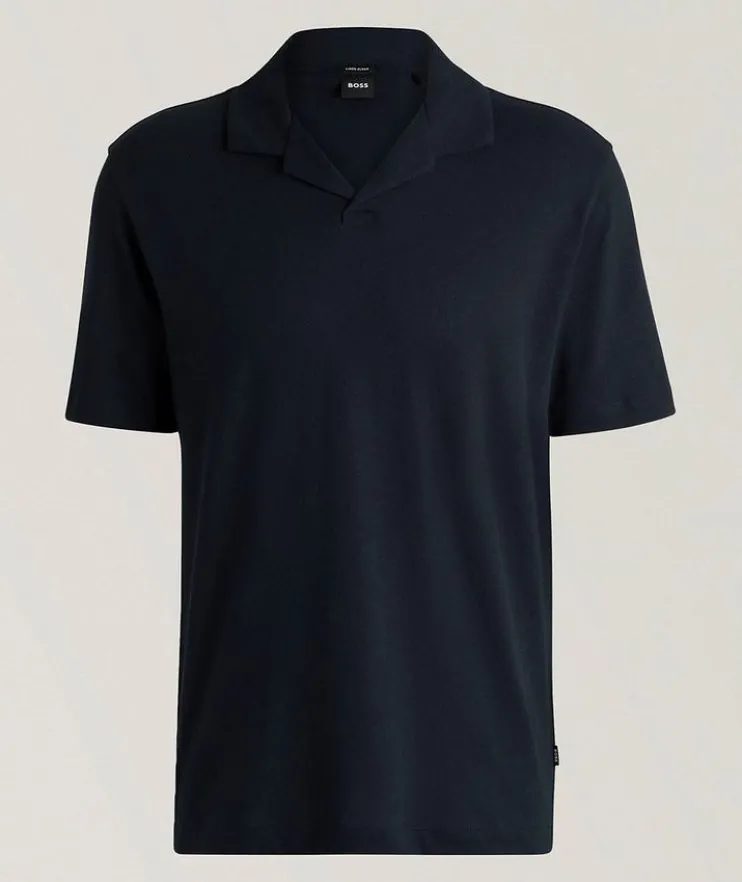 Ponti Cotton-Linen Polo