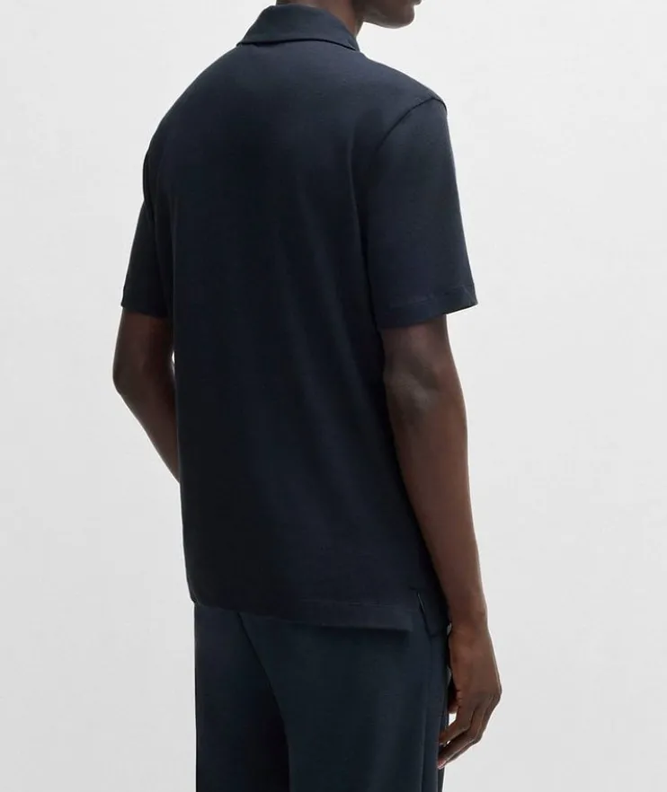 Ponti Cotton-Linen Polo