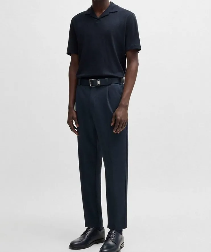 Ponti Cotton-Linen Polo