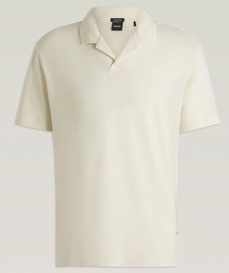 Ponti Cotton-Linen Polo