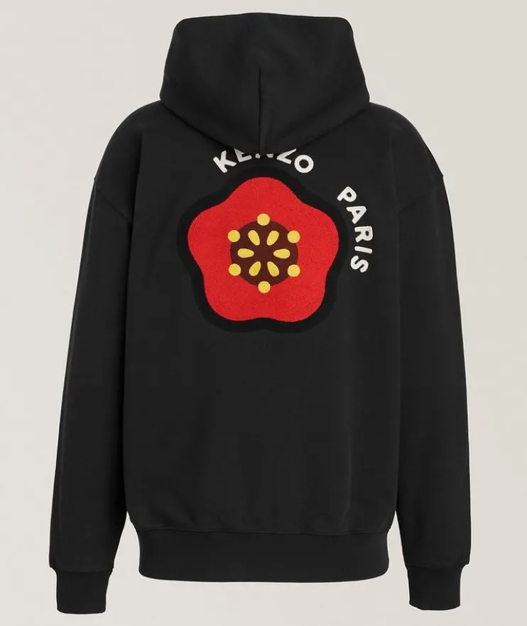 Pop Embroidered Boke Hooded Sweatshirt