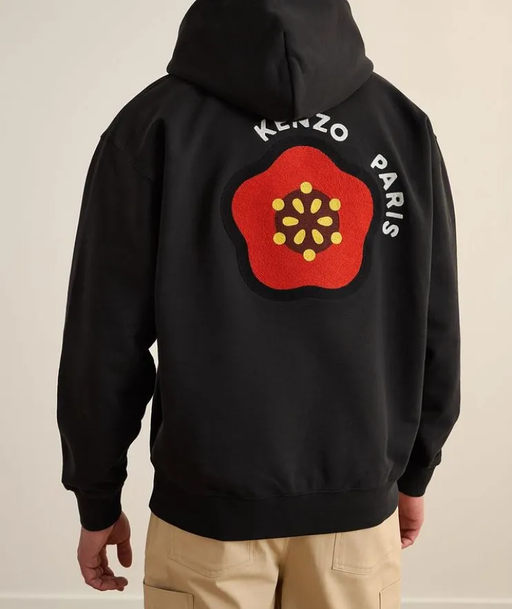 Pop Embroidered Boke Hooded Sweatshirt