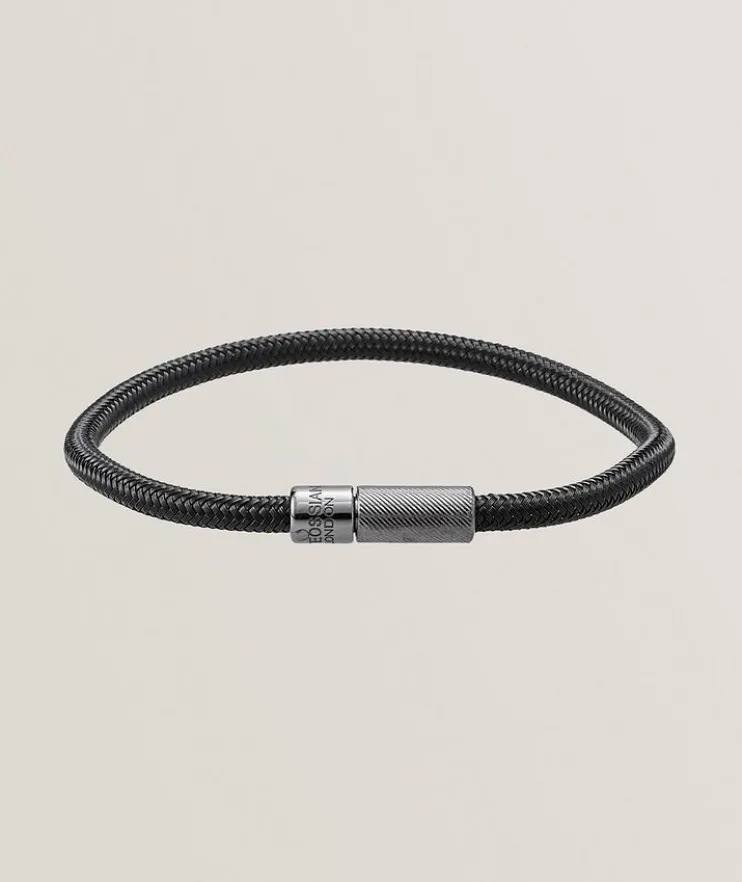 Pop Rigato Rame Silvertone Clasp Bracelet