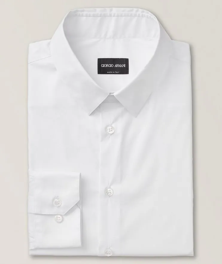 Poplin Cotton Dress Shirt
