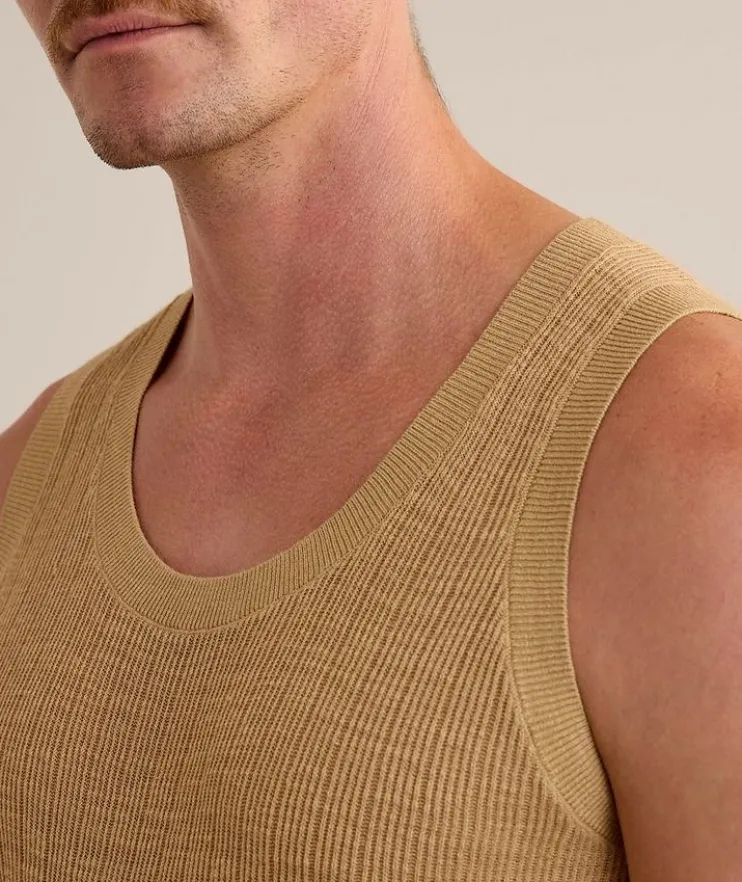 Prado Cotton-Blend Knited Vest