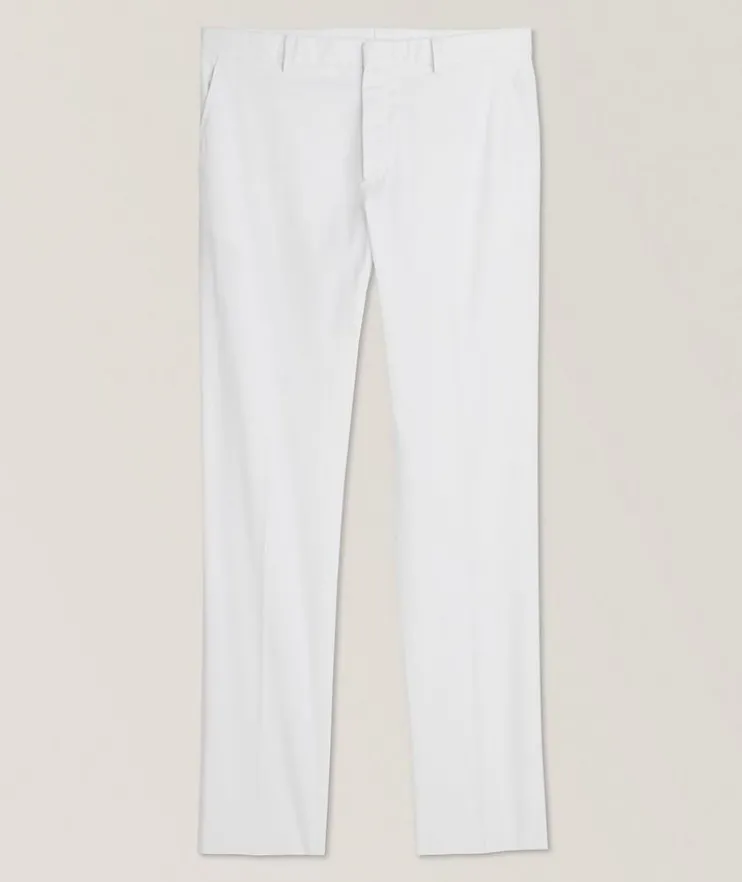 Premium Stretch-Cotton Pants