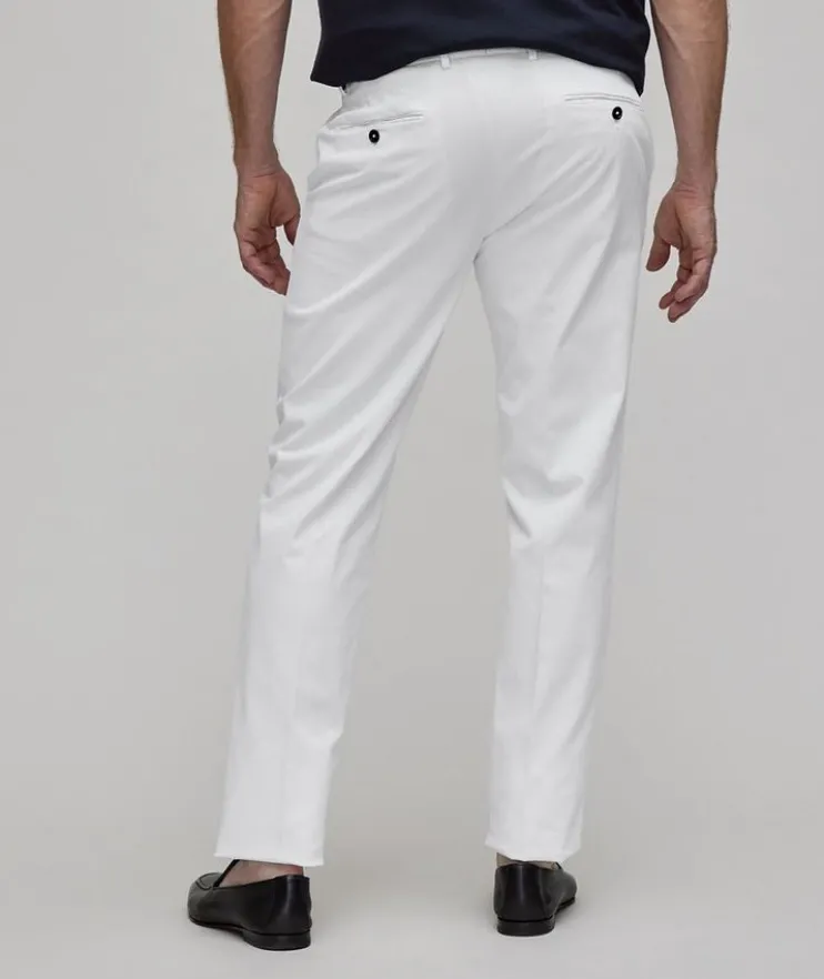 Premium Stretch-Cotton Pants