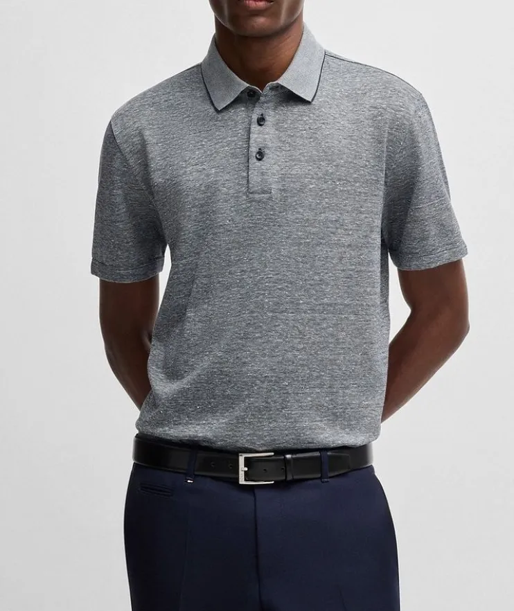Press Cotton-Linen Polo