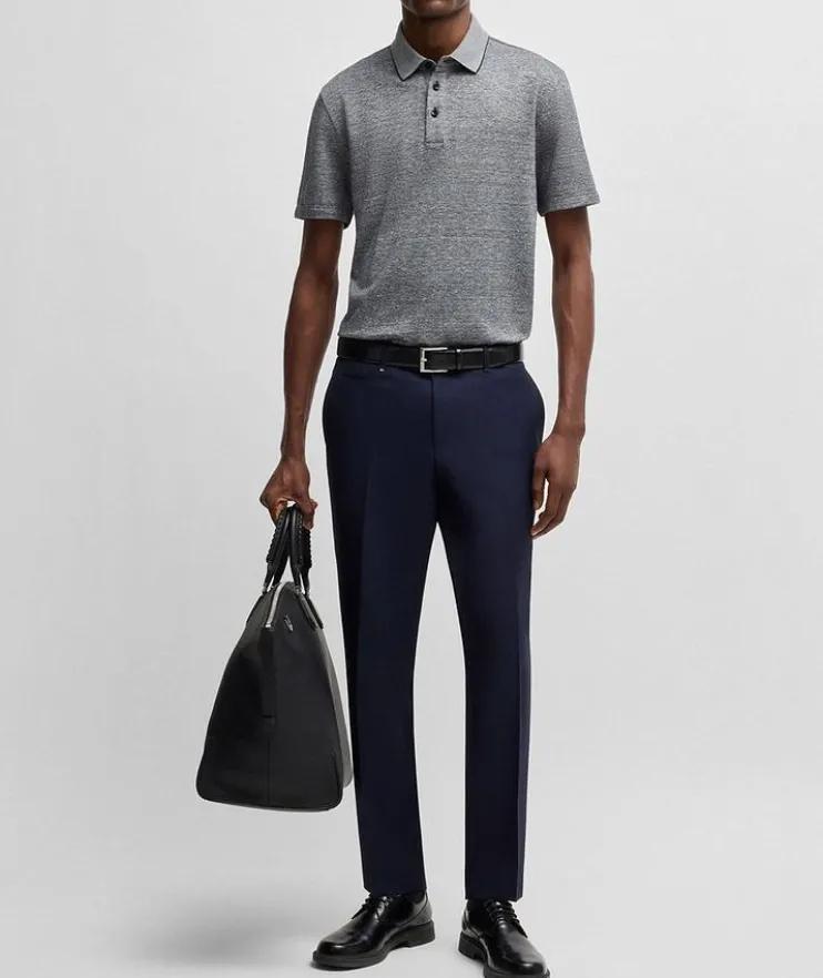 Press Cotton-Linen Polo