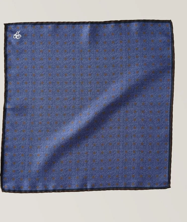 Printed Silk Pocket Square