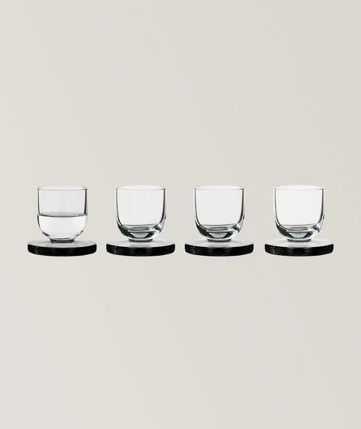 Puck Shot Glasses 4 Packs