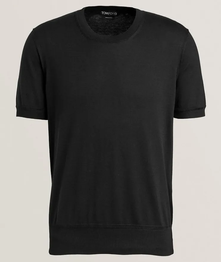 Pure Cotton Crewneck T-Shirt