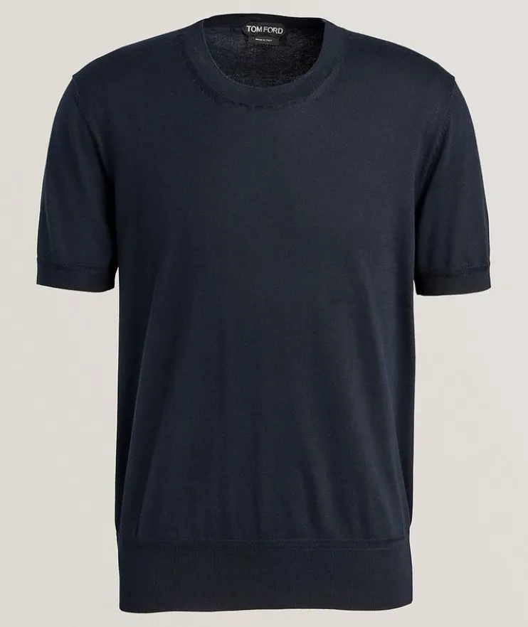 Pure Cotton Crewneck T-Shirt