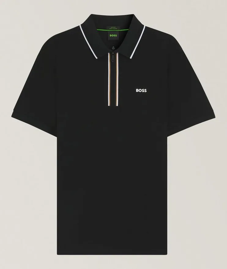 Quick-Dry Cotton Piqué Polo