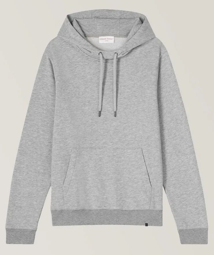 Quinn Cotton-Modal Loopback Hooded Sweater