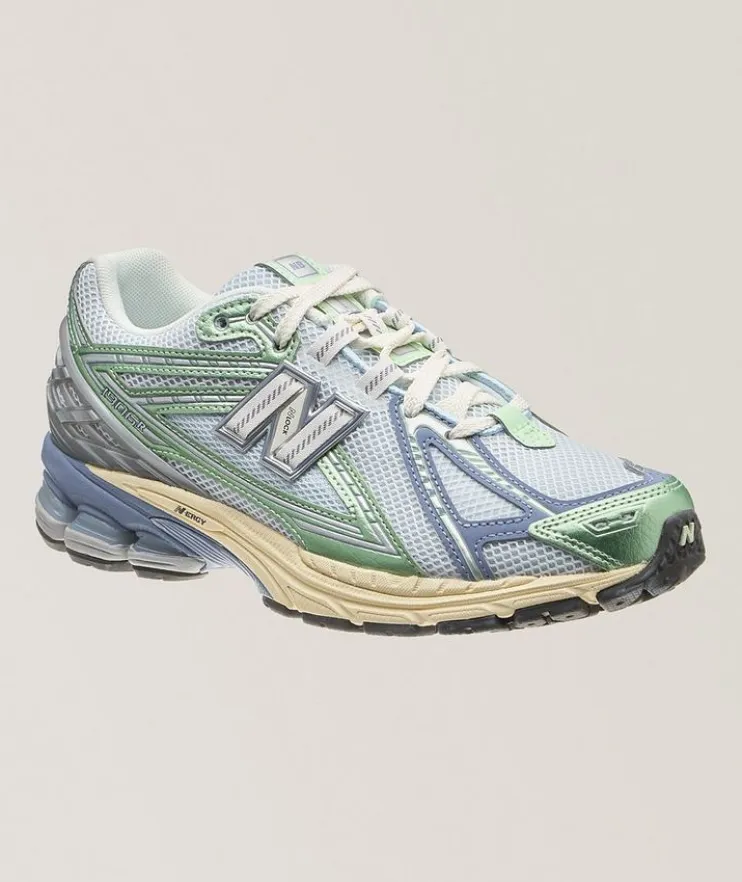 1906R Metallic Mesh Sneakers