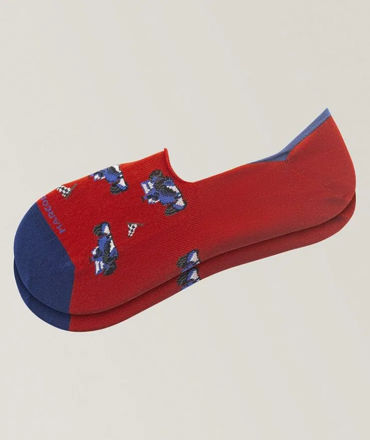 Racing Car Invisible Touch Socks