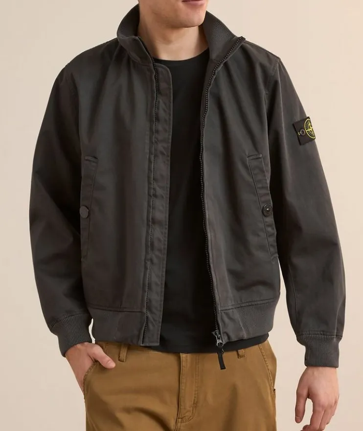 Raso Gommato 3L Bomber Jacket