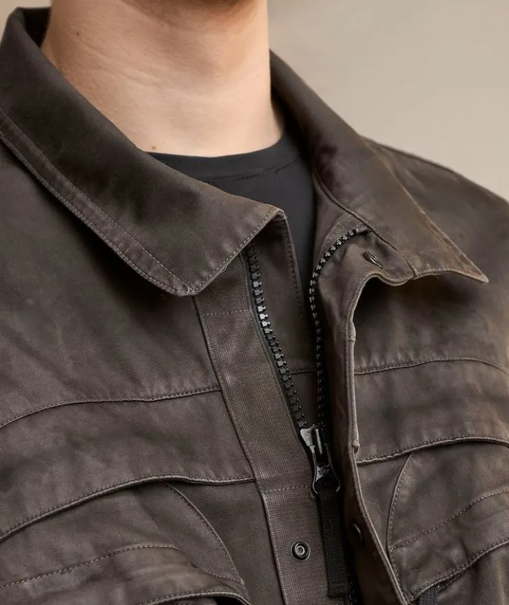 Raso Gommato 3L Laser Camo Raincoat