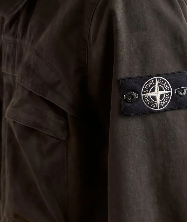 Raso Gommato 3L Laser Camo Raincoat