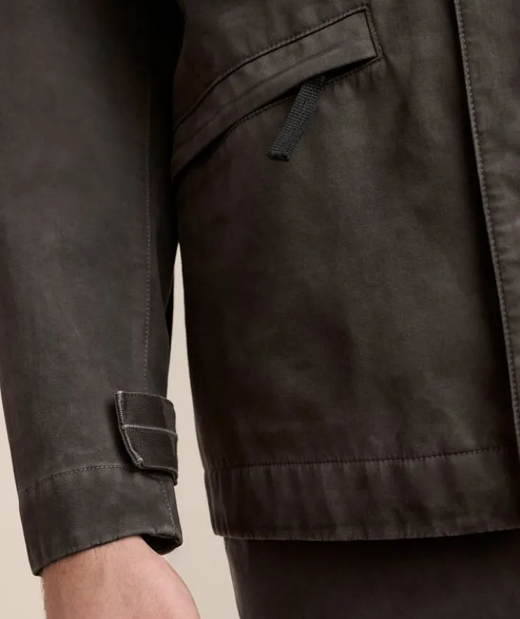 Raso Gommato 3L Laser Camo Raincoat