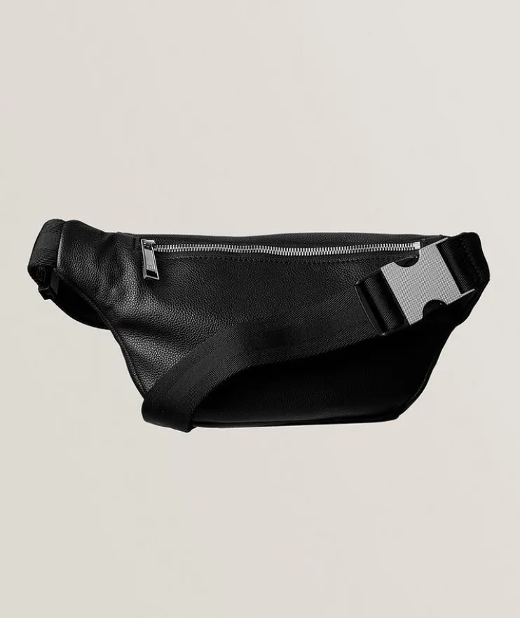 Ray Pebbled Faux Leather Belt Bag