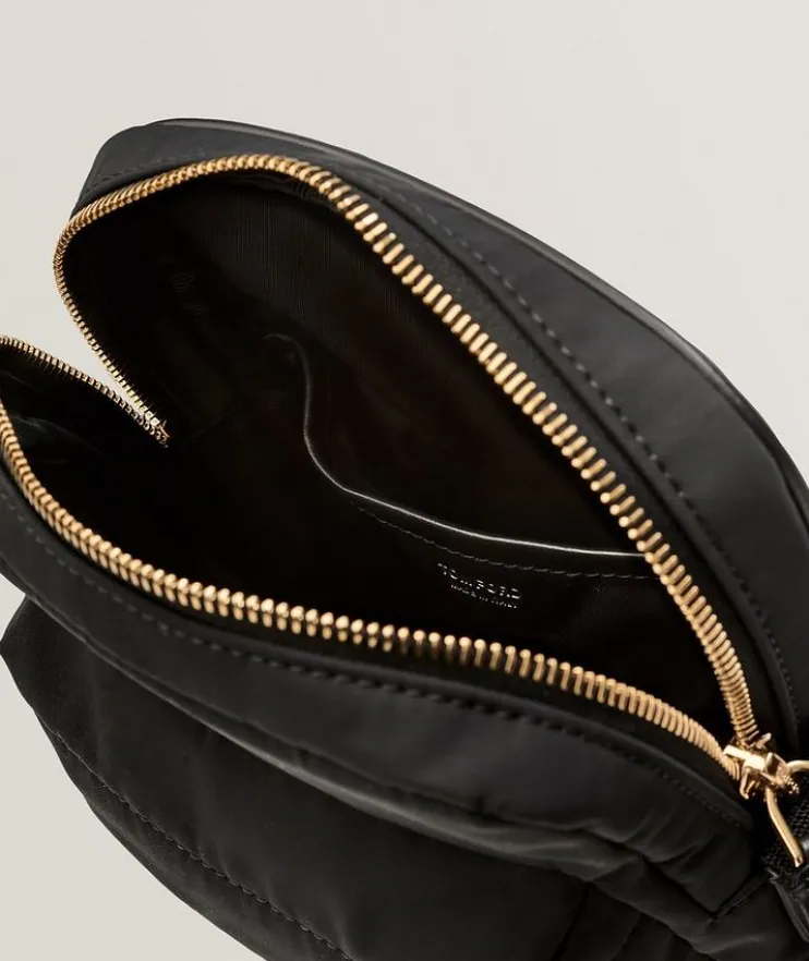 Recycled Nylon Mini Messenger Bag