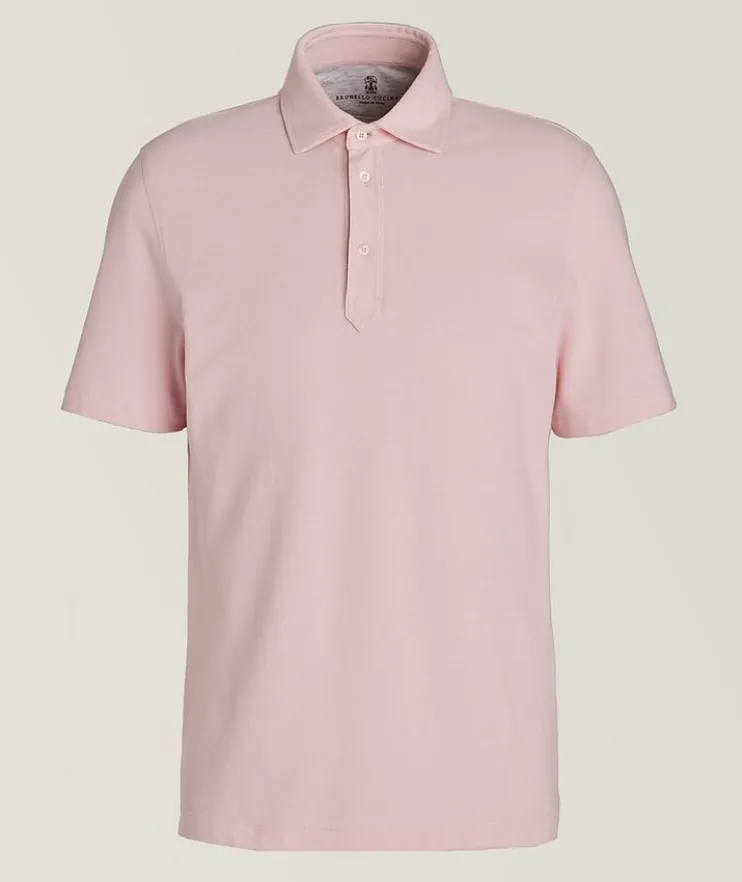 Regular Fit Cotton Piqué Polo
